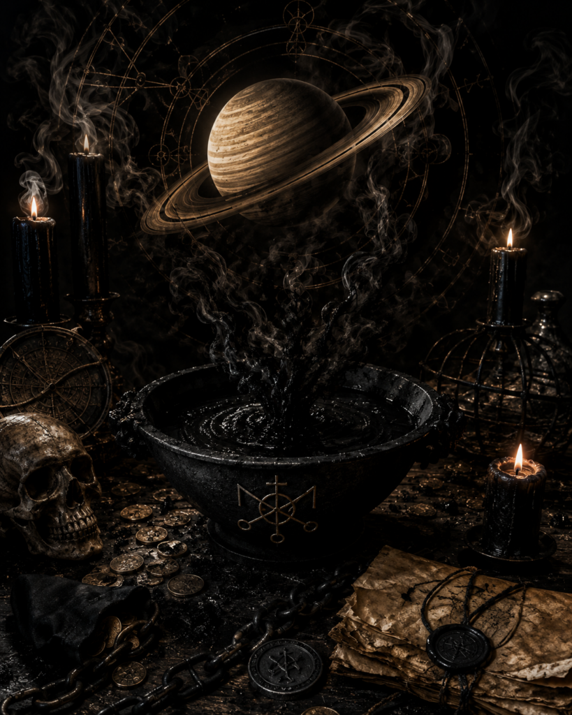 Saturnian Poverty Stagnation