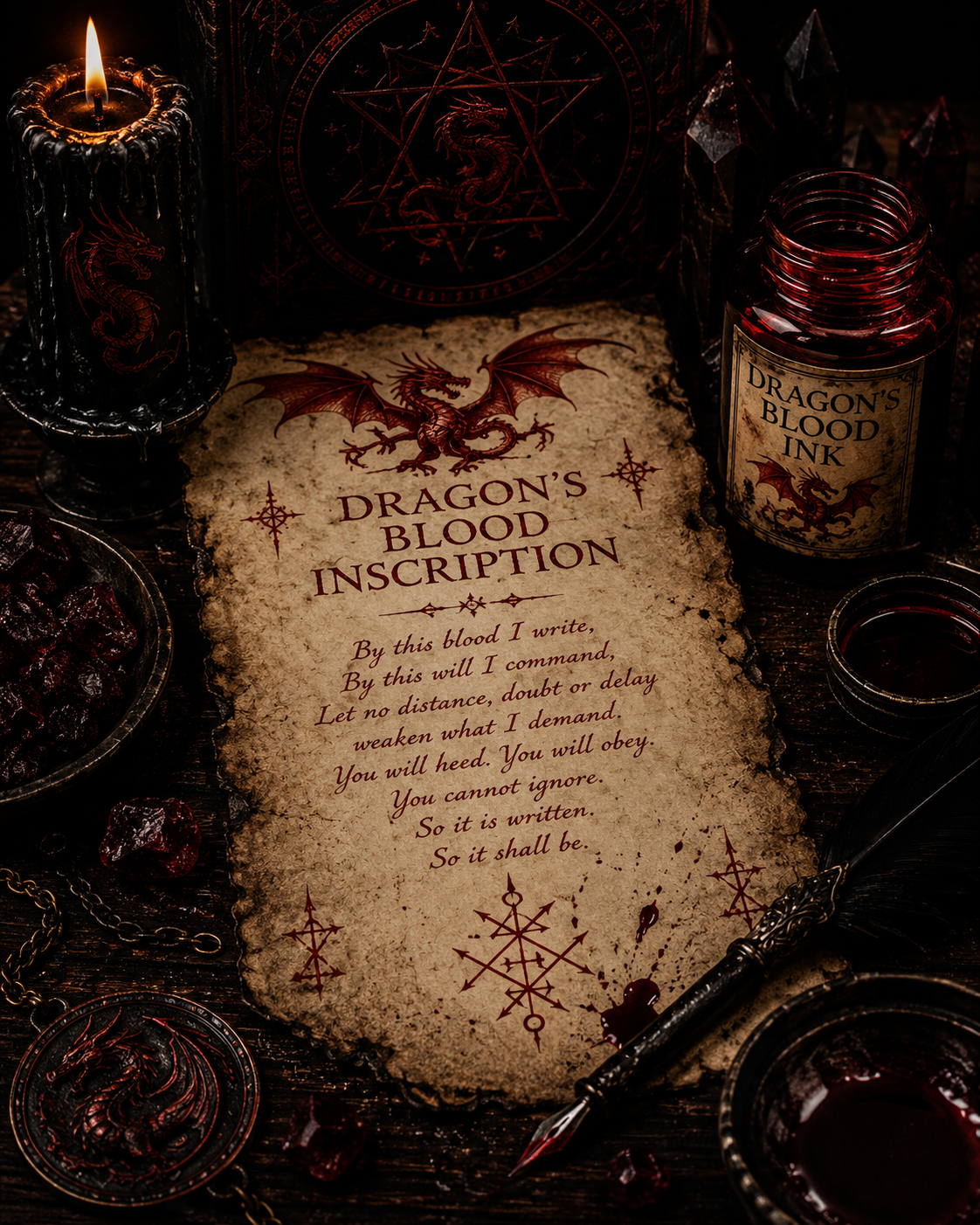 Dragon's Blood Inscription