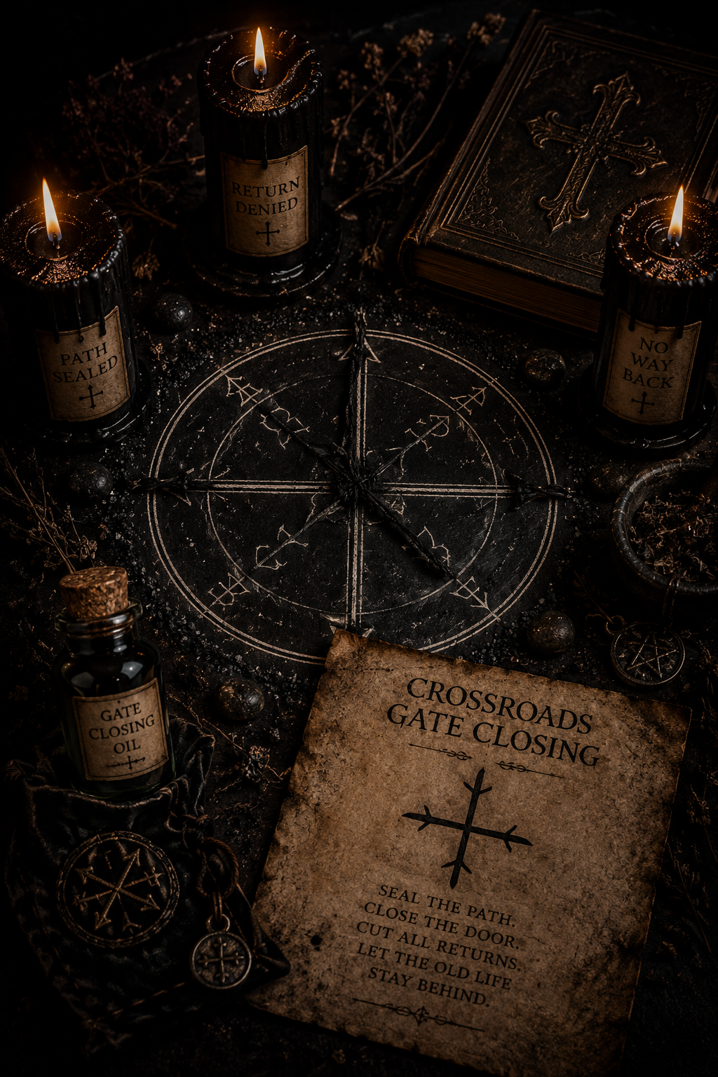 Crossroads Gate Closing